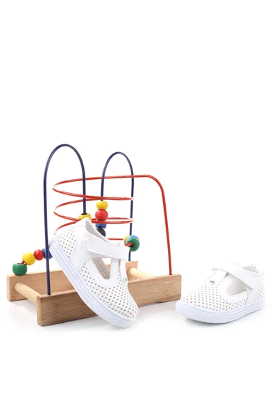 Şirin Bebe 3132 Ortopedik Erkek Bebek İlk Adım Ayakkabı Sandalet - 4