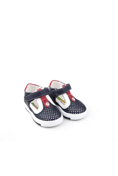 Şirin Bebe 3132 Ortopedik Erkek Bebek İlk Adım Ayakkabı Sandalet - 6