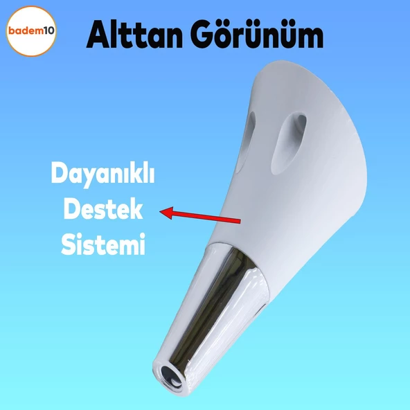 Clara 6'lı Set Mobilya Koltuk Kanepe Konsol Yatak Tv Ünite Destek Ayağı Beyaz 18 Cm Ayakları - 7