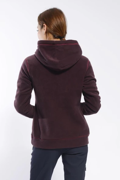 Berg Hunter Kadın Polar-BORDO - Resim 4