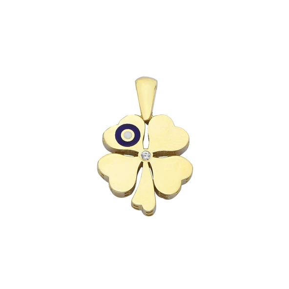 Altın Yonca Kolye Ucu 1,74 Gram