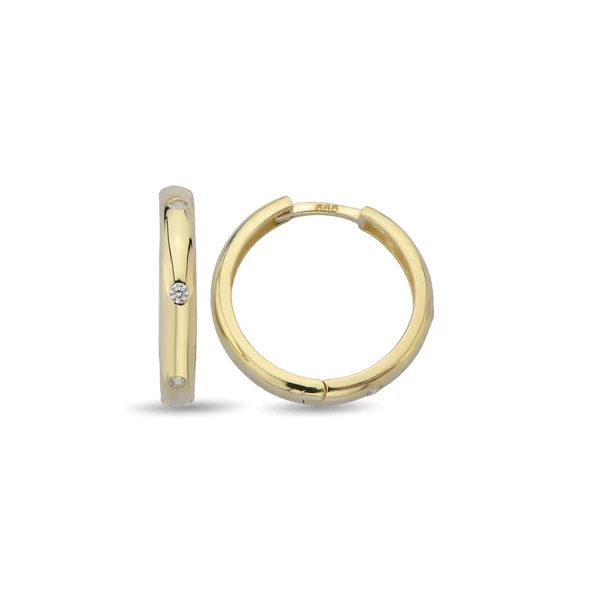 Altın Halka Küpe 2,76 Gram