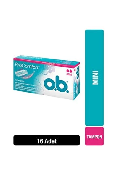 O.B. Comfort Tampon Mini 16lı