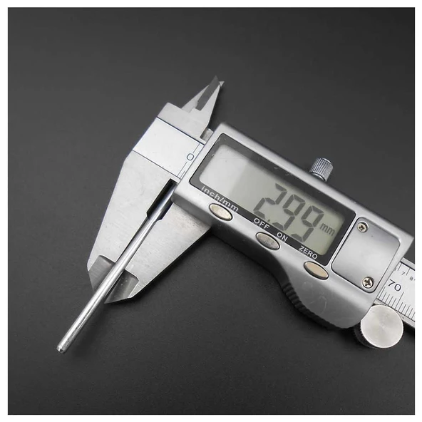 3mm x 60mm Metal Mil  Çelik Çubuk Aks Oyuncak RC Araba Robot - Resim 3