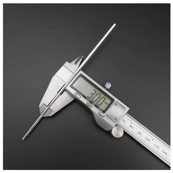 3mm x 150mm Metal Mil  Çelik Çubuk Aks Oyuncak RC Araba Robot - Resim 4