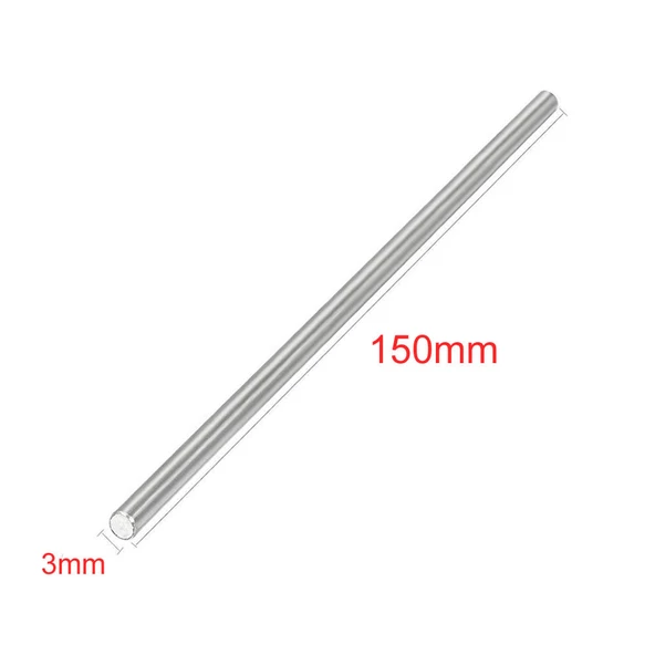 3mm x 150mm Metal Mil  Çelik Çubuk Aks Oyuncak RC Araba Robot - Resim 7