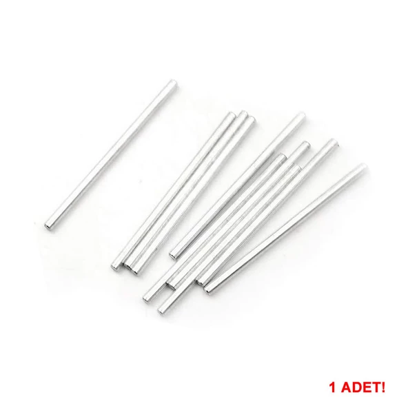 3mm x 60mm Metal Mil  Çelik Çubuk Aks Oyuncak RC Araba Robot - Resim 6