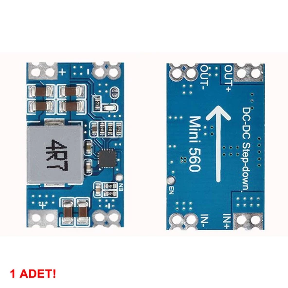 Mini560 5V 5A Voltaj Düşürücü Modül Güç Kaynağı 7-20V Step Down - Resim 2