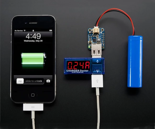 Usb Voltmetre Ampermetre Şarj Doktor Akım Voltaj İzleyici Şarj - Resim 5