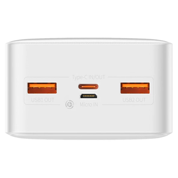 Baseus Bipow 20W Hızlı Şarj 30000 mAh LED Göstergeli Powerbank - 7