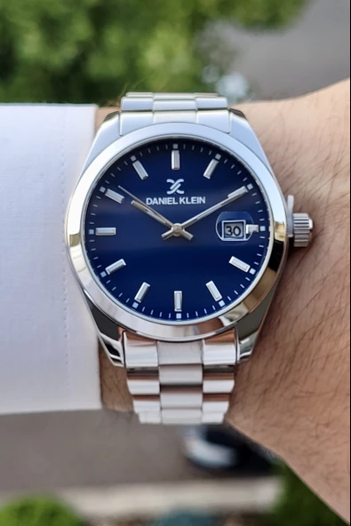 Daniel Klein DKISTE210 Lacivert Renk Takvimli Erkek Kol Saati - Resim 2