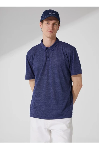 Armürlü Lacivert Erkek Polo T-shirt Ts1014000272 ürün görseli