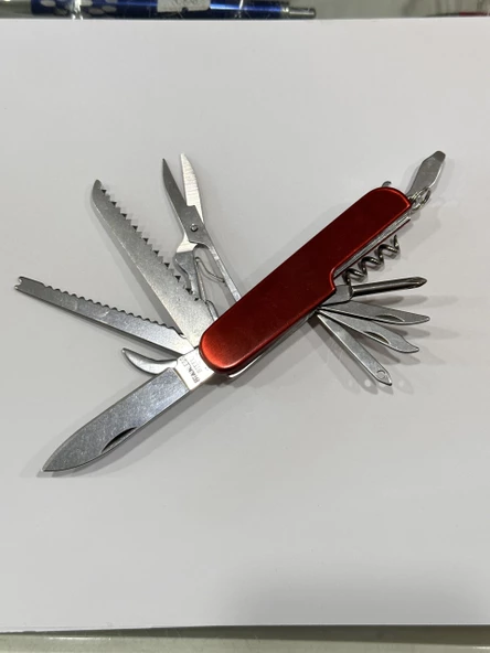 Kaliteli 13 fonksiyonlu Çakı Deprem Çantası ve Kamp İçin İdeal Portatif  Cep Çakısı - 2