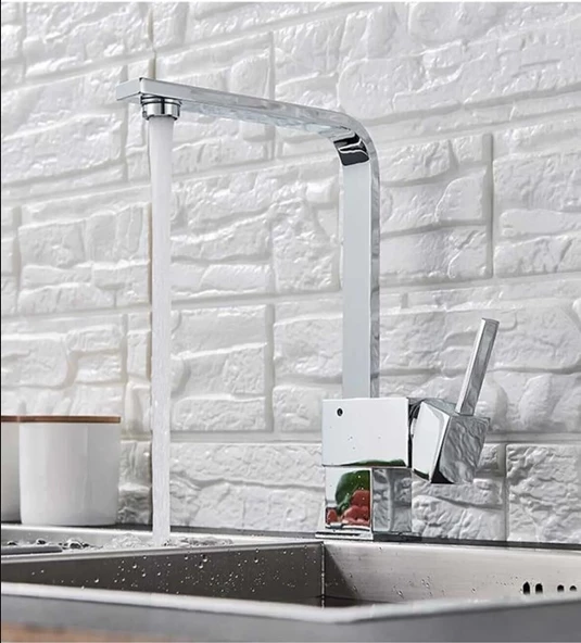 Sardıcı Kare Lavabo Bataryası Gordon Series Tam Takım 5 Yıl Garantili - 3