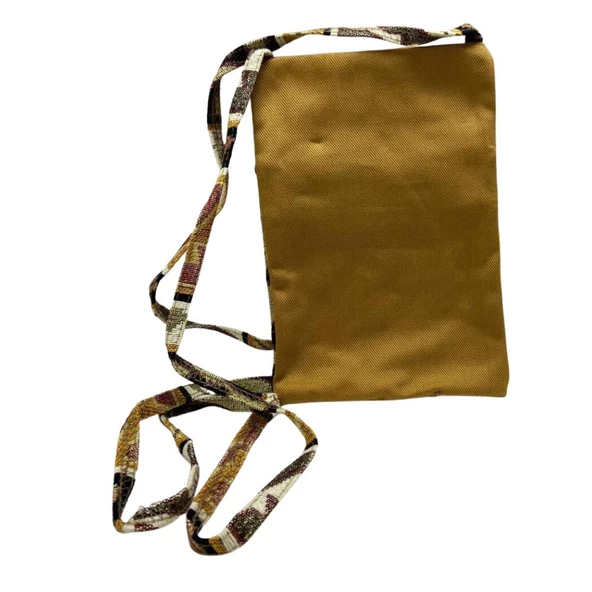 Otantik Desenli Fermuarlı Askılı Çanta Özel Dikim - GS301 - 3