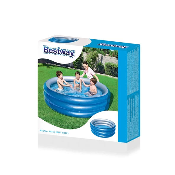 Havuz 3 Halkalı Metalik 201x53 Cm Bestway - 51043 - 3