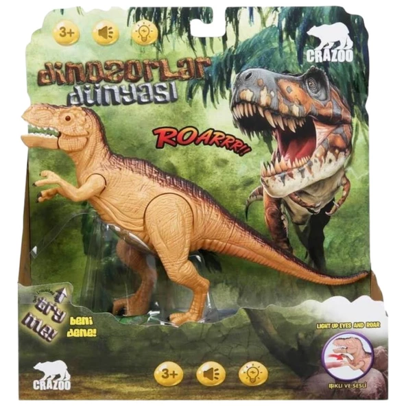 Tyrannosaurus Rex Dinozor Işıklı Sesli - RS6171