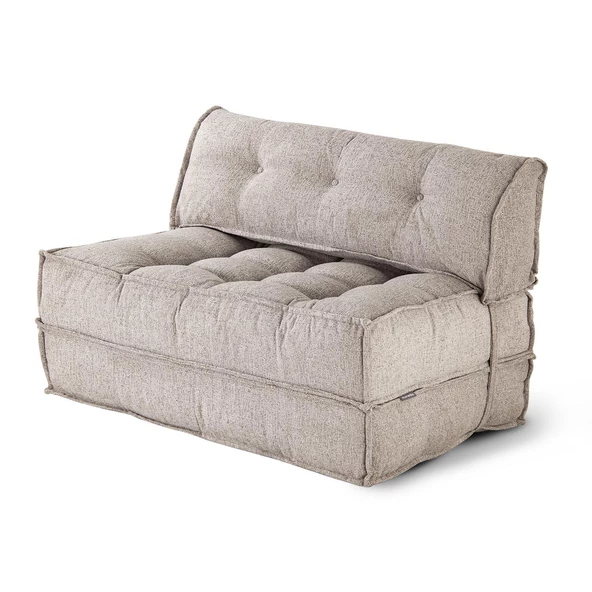 Yataklı Koltuk Mocca Buklet Çift Kişilik  Açık Kahverengi Çift - 4