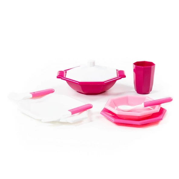 Polesie Retro Yemek Takımı 9 Parça - POL-61706 - 2