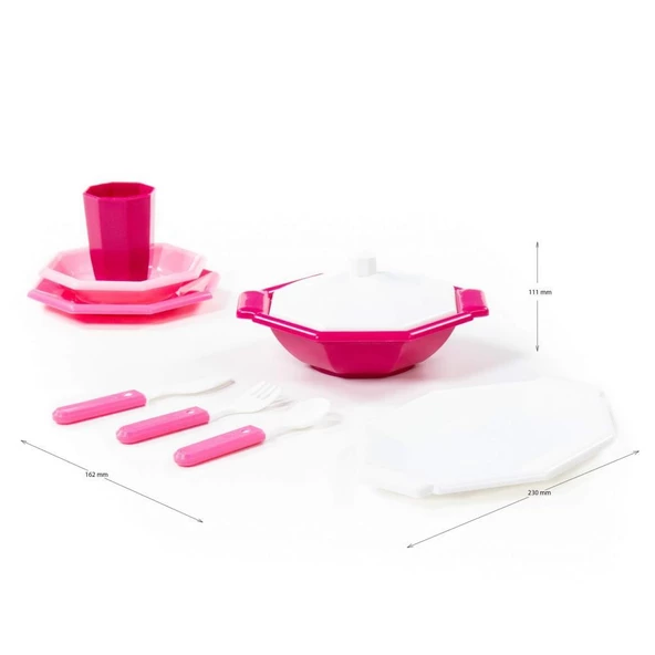 Polesie Retro Yemek Takımı 9 Parça - POL-61706 - 6