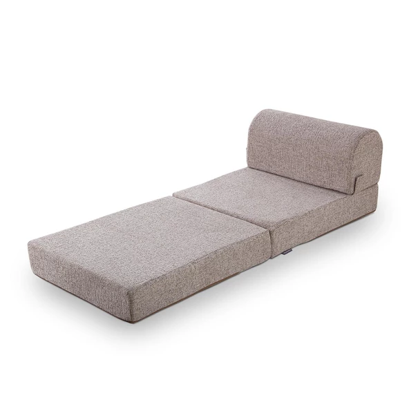 Yataklı Koltuk Magic Buklet Tek Kişilik Açık Kahverengi Tek - 3