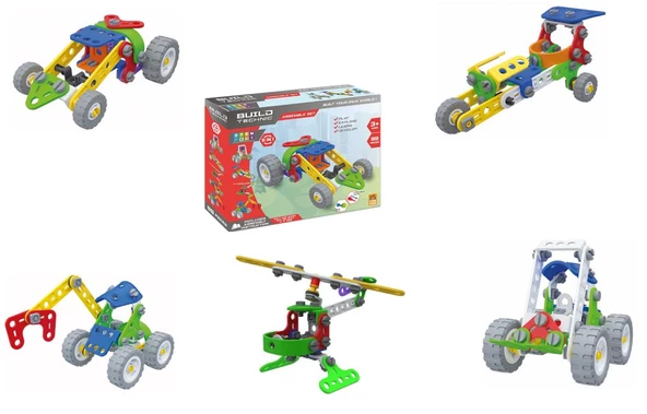 Sök Tak 99 Parça Araç 5in1 Build Technic - 4100501-1