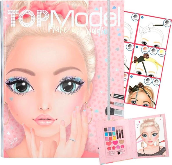 Top Model Yaratıcı Makyaj Yapma Defteri 412082