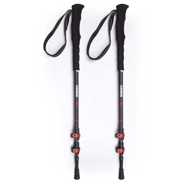 Evolite Carbon Quick-Lock Dıştan Kilitli Trekking Batonu - 3