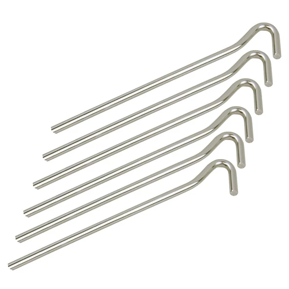 Evolite Çelik Çadır Kazığı 20cm 6 Adet - 2