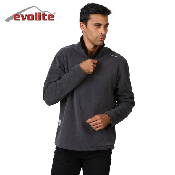 Evolite Fuga Bay Mikro Polar Sweater - Gri