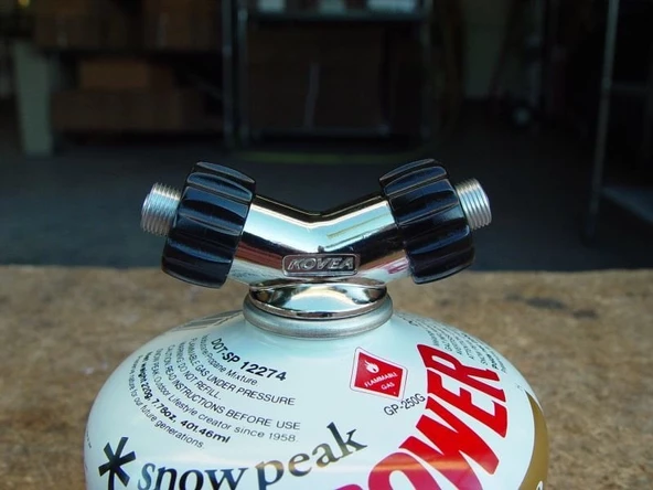 Kovea Gas P- Adaptör (Çift Çıkış) - 2