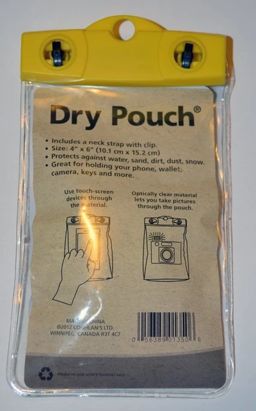 Coghlans Su Geçirmez Kilitli, Şeffaf Kılıf (Orta) - 3