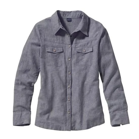 Patagonia Highlands Uzun Kollu Bayan Gömlek - 3