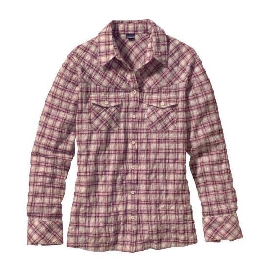 Patagonia Highlands Uzun Kollu Bayan Gömlek - 2