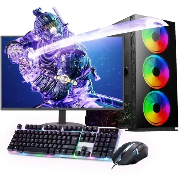 ROGAME RKT660372 INTEL I5 13400F 16GB 240SSD 1TB HDD 8GB RTX3050 24" Mon. (Gaming SET)