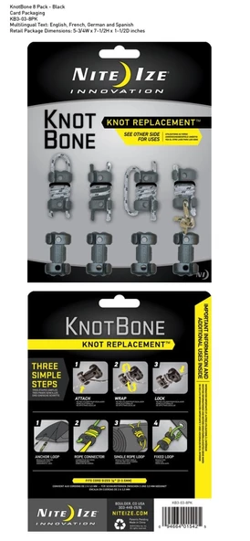 Nite-ize Knotbone No3 8Pack - 1