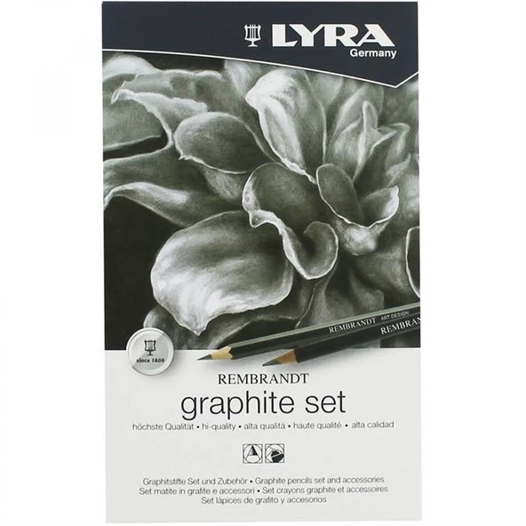 Lyra Rembrandt Graphite Dereceli Kalem Seti 11 Parça 9b-H