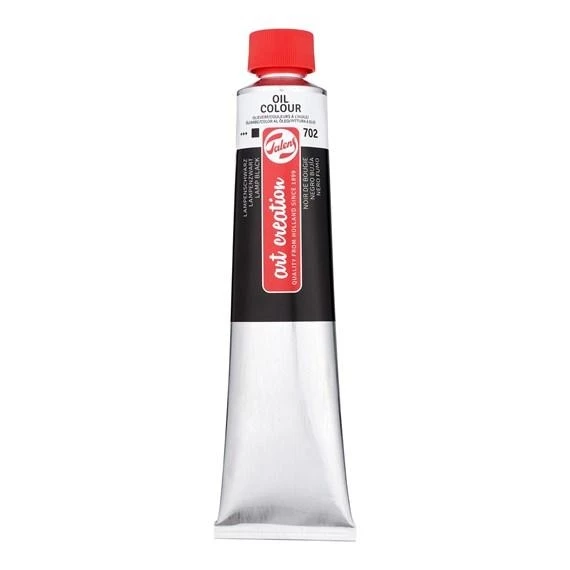 Talens Art Creation 702  Yağlı Boya 200 Ml Lamp Black