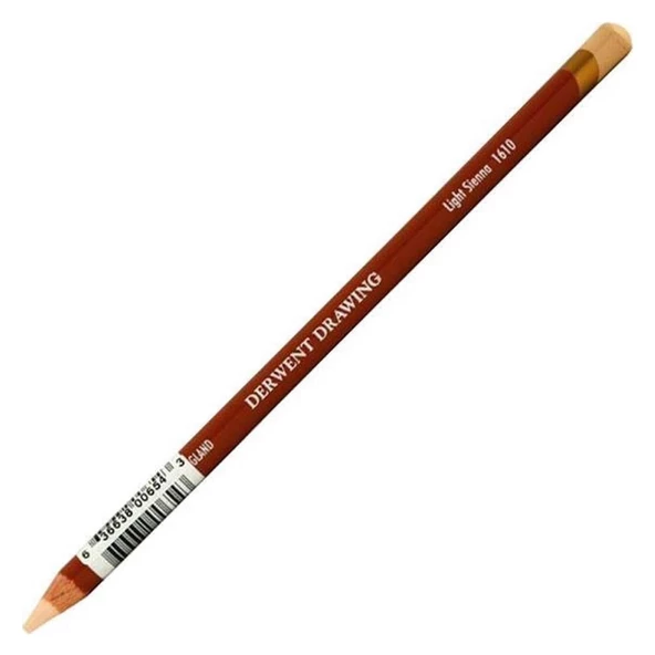 Derwent Drawing Pencil Renkli Çizim Kalemi 1610 light sienna