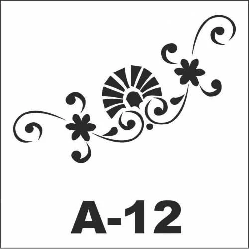 A-12 Artebella Stencil 20x20 Cm