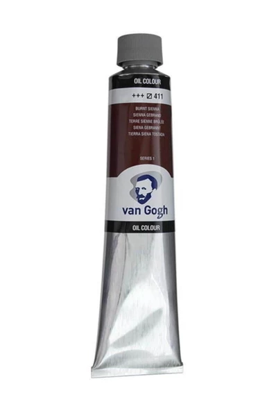 Talens Van Gogh Yağlı Boya 200 ml. 411 Burnt Sienna