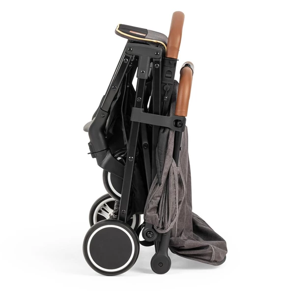 Gulz Mila Tek Elle Kolay Katlanır Kabin Boy Pratik Bebek Arabası - 12