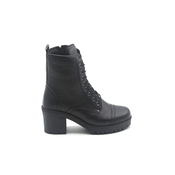 Burç 06027 Kadın Deri Bot - Resim 7