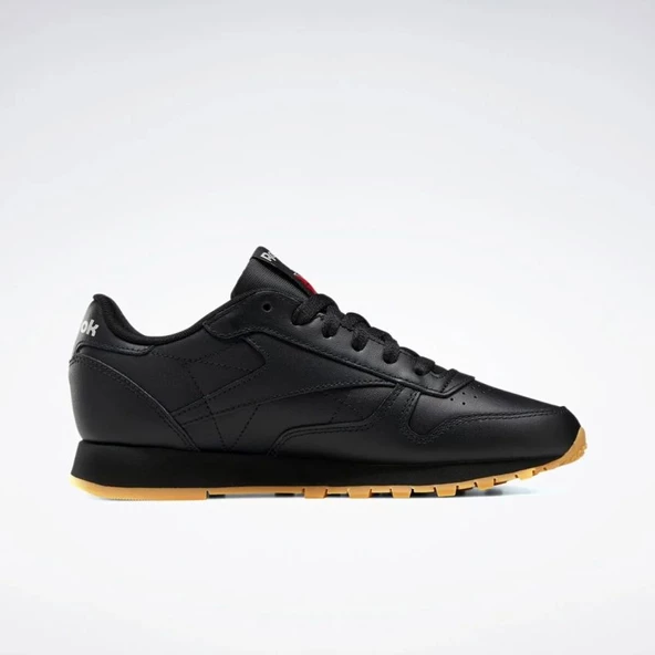 Reebok Classic Leather Siyah Unisex Sneaker 100008493 - Resim 3