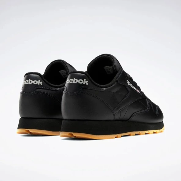 Reebok Classic Leather Siyah Unisex Sneaker 100008493 - Resim 4