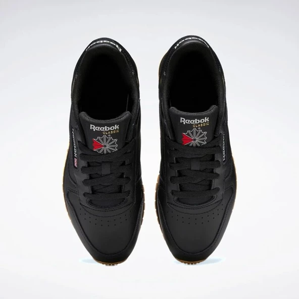Reebok Classic Leather Siyah Unisex Sneaker 100008493 - Resim 5