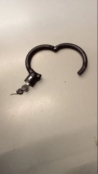 Motosiklet Kilidi Taşınabilir (Siyah)60x500mm - Resim 3