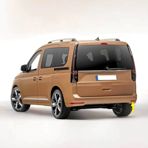 VW Caddy 2021-2024 Sağ Arka Tampon Alt Köşe Reflektörü 2K5945106D ürün görseli 1