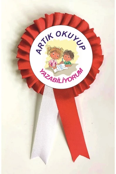 yıldızkurdelaankara Okuyorum Yazıyorum Saten Kokart 10 Adet - 2