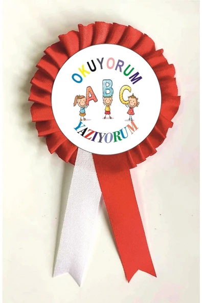 yıldızkurdelaankara Okuyorum Yazıyorum Saten Kokart 10 Adet - 2